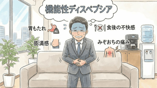 【機能性ディスペプシアの根本改善】胃の不快感・みぞおちの痛みを漢方で整えた症例