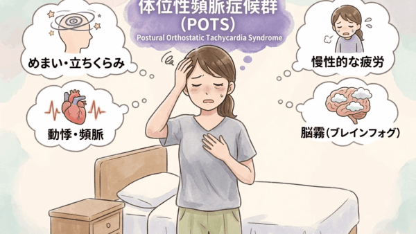 【体位性頻脈症候群の治し方】立つと動悸・めまいがする原因と漢方による改善